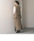 【WEB限定 Wardrobe DAILY MINIMAL】ダブルクロス リボンベルトジレ ウォッシャブル