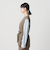 【WEB限定 Wardrobe DAILY MINIMAL】ダブルクロス リボンベルトジレ ウォッシャブル