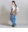 【WEB限定 Wardrobe DAILY MINIMAL】ダブルクロス リボンベルトジレ -ウォッシャブル-