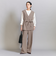 【WEB限定 Wardrobe DAILY MINIMAL】ダブルクロス リボンベルトジレ ウォッシャブル