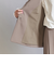 【WEB限定 Wardrobe DAILY MINIMAL】ダブルクロス リボンベルトジレ ウォッシャブル