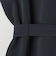 【WEB限定 Wardrobe DAILY MINIMAL】ダブルクロス リボンベルトジレ ウォッシャブル
