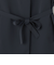 【WEB限定 Wardrobe DAILY MINIMAL】ダブルクロス リボンベルトジレ ウォッシャブル