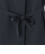 【WEB限定 Wardrobe DAILY MINIMAL】ダブルクロス リボンベルトジレ ウォッシャブル