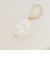 ユニークパールモチーフ ピアス