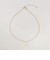 パールモチーフ2連 ネックレス -3WAY-