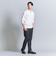 【WEB限定 WARDROBE SMART】クリア ガスコットン ヘンリーネック カットソー【抗菌・防臭】