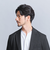 【WEB限定 WARDROBE SMART】クリア ガスコットン ヘンリーネック カットソー【抗菌・防臭】