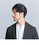 【WEB限定 WARDROBE SMART】クリア ガスコットン ヘンリーネック カットソー【抗菌・防臭】