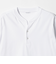 【WEB限定 WARDROBE SMART】クリア ガスコットン ヘンリーネック カットソー【抗菌・防臭】