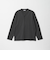 【WEB限定 WARDROBE SMART】クリア ガスコットン ヘンリーネック カットソー【抗菌・防臭】