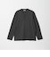 【WEB限定 WARDROBE SMART】クリア ガスコットン ヘンリーネック カットソー【抗菌・防臭】