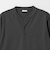 【WEB限定 WARDROBE SMART】クリア ガスコットン ヘンリーネック カットソー【抗菌・防臭】