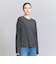 コットン ルーズ ロングスリーブ Tシャツ