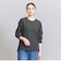コットン ルーズ ロングスリーブ Tシャツ