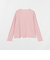 コットン ルーズ ロングスリーブ Tシャツ