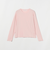 コットン ルーズ ロングスリーブ Tシャツ