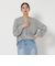【WEB限定】フリルネック ニットプルオーバー -ウォッシャブル-