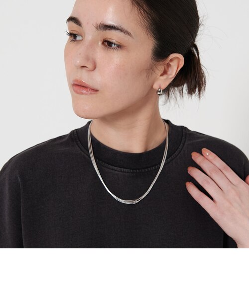 Native SilverStreams＞シルバー 5連 ネックレス｜ビューティー