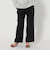 タックゴム ワイドストレート パンツ