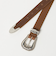 ＜TORY LEATHER＞レザー ウェスタン ベルト