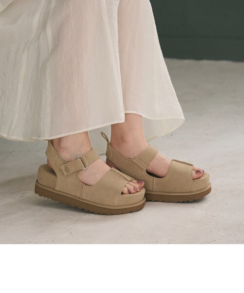 国内EXCLUSIVE】＜UGG＞ゴールデンスター ハイ サンダル｜ビューティー