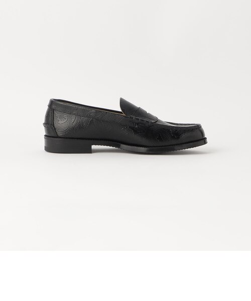 The Kenford Fineshoes＞ エンボス ペイズリー ローファー