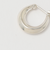 SILVER925 ファット フープ ピアス