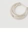 SILVER925 ファット フープ ピアス