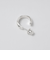 SILVER925 モダン ピアス