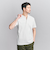 【WEB限定 WARDROBE SMART】クリア  ガスコットン ヘンリーネック カットソー【抗菌・防臭】