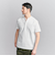【WEB限定 WARDROBE SMART】クリア  ガスコットン ヘンリーネック カットソー【抗菌・防臭】
