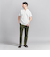 【WEB限定 WARDROBE SMART】クリア  ガスコットン ヘンリーネック カットソー【抗菌・防臭】