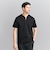 【WEB限定 WARDROBE SMART】クリア  ガスコットン ヘンリーネック カットソー【抗菌・防臭】