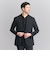 【WEB限定 WARDROBE SMART】クリア  ガスコットン ヘンリーネック カットソー【抗菌・防臭】