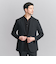 【WEB限定 WARDROBE SMART】クリア  ガスコットン ヘンリーネック カットソー【抗菌・防臭】