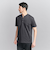 【WEB限定 WARDROBE SMART】クリア  ガスコットン ヘンリーネック カットソー【抗菌・防臭】