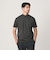 【WEB限定 WARDROBE SMART】クリア  ガスコットン モックネック カットソー【抗菌・防臭】