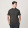 【WEB限定 WARDROBE SMART】クリア  ガスコットン モックネック カットソー【抗菌・防臭】