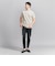 【WEB限定 WARDROBE SMART】クリア  ガスコットン モックネック カットソー【抗菌・防臭】