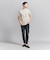 【WEB限定 WARDROBE SMART】クリア  ガスコットン モックネック カットソー【抗菌・防臭】
