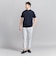 【WEB限定 WARDROBE SMART】クリア  ガスコットン モックネック カットソー【抗菌・防臭】