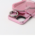 ＜ajew＞PVC HEART PLANET POCKET iPhone15ケース