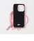 ＜ajew＞PVC HEART PLANET POCKET iPhone15Proケース