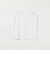 コットン ロゴプリント フレンチスリーブ Tシャツ