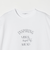 コットン ロゴプリント フレンチスリーブ Tシャツ