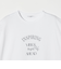 コットン ロゴプリント フレンチスリーブ Tシャツ