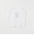 コットン ロゴプリント フレンチスリーブ Tシャツ