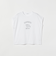 コットン ロゴプリント フレンチスリーブ Tシャツ
