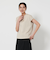 コットン ロゴプリント フレンチスリーブ Tシャツ